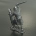 Нормандский рыцарь в бою, XI век.