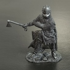 Датский рыцарь с топором, XIII в.