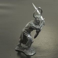 5166-ПУБ Рыцарь Тевтонского ордена с мечом и щитом, XIII век
