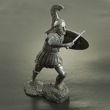 75015-ПУБ Греческий гоплит с мечом и щитом, V век до н.э.
