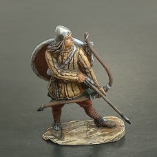 Викинг лучник, IX-XI век. (в росписи)