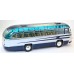ЛАЗ-695 пригородный автобус, синий/белый