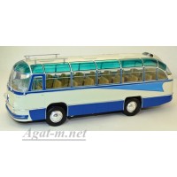003В-УЛТ ЛАЗ-695Б автобус туристический "Стрела", синий/белый