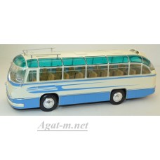 ЛАЗ-695Б автобус туристический "Комета", голубой/белый