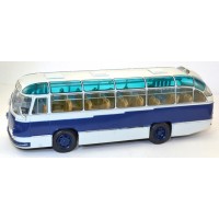 004ВВ-УЛТ ЛАЗ-695Б автобус городской "Ультрамарин", темно-синий/белый