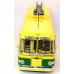 ТБУ-1 троллейбус, желтый/зеленый