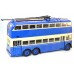 ЯТБ-3 троллейбус двухэтажный, двухдверный 1938г., синий/бежевый