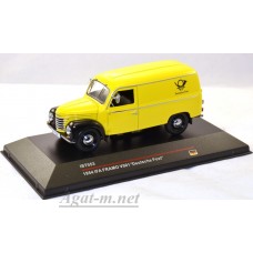 053-ИСТ IFA FRAMO V901/2 фургон "почта ГДР" 1954 Yellow/Black