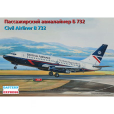 14469-ВСТ Сборная модель. Авиалайнер Б-732 British Airways