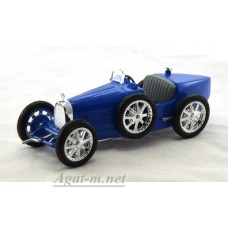 Масштабная модель Bugatti 35B 1924 г. синий 