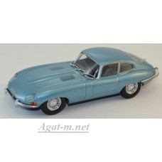 080-WB Jaguar E-type Coupe 1961 светло-синий металлик
