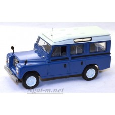 Масштабная модель LAND ROVER Series II 109 Station Wagon 4х4 1958 Blue/White
