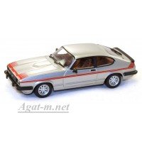 163-WB FORD Capri III GT4 1980 Silver/Red