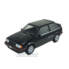 124222-WB MAZDA 323 4WD Turbo 1989 Black/Dark Grey