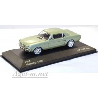 121-WB FORD Mustang Coupe 1965 Metallic Light Green