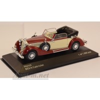 258-WB HORCH 853A Convertible 1938 Dark Red/Beige