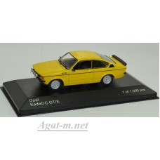 Масштабная модель OPEL Kadett C GT/E 1978 Yellow