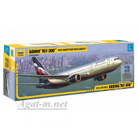 7005-ЗВД Сборная модель. Пассажирский авиалайнер Боинг 767-300
