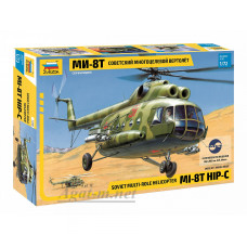7230-ЗВД Сборная модель. Советский многоцелевой вертолёт Ми-8Т