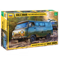 3644-ЗВД Сборная модель. Российский автомобиль Ульяновский 3909