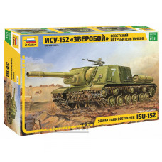 3532-ЗВД Сборная модель. Советский истребитель танков ИСУ-152 "Зверобой"