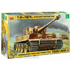 3646-ЗВД Сборная модель. Немецкий тяжелый танк T-VI «Тигр»