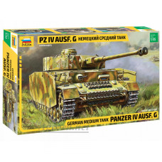 3674-ЗВД Сборная модель. Немецкий средний танк Pz IV Ausf. G