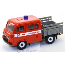 12006-УСР УАЗ-39094 Фермер пожарный без тента (пластик крашенный), таблетка