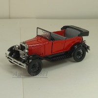 15001-2-УСР Горький-А кабриолет, красный/черный