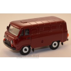 10046-УСР УАЗ-3741 фургон, бордовый