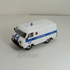 УАЗ-3741 фургон (металл) "Дежурная часть" ДПС, белый