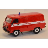 12003-1-УСР УАЗ-3741 фургон пожарный (пластик крашенный)