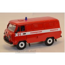 12003-1-УСР УАЗ-3741 фургон пожарный (пластик крашенный)