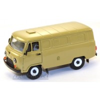 12018-1-УСР УАЗ-3741 фургон (пластик крашенный), песочный
