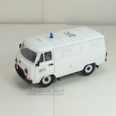 УАЗ-3741 фургон ГАИ (пластик крашенный) белый