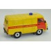УАЗ-3741 фургон "Скорая медицинская помощь", таблетка (пластик крашенный) желтый/красный