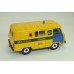 УАЗ-39099 комби дежурная часть ДПС (пластик крашенный) желтый, синие двери