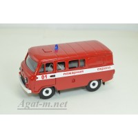 12079-1-УСР УАЗ-39099 комби пожарная (пластик крашенный) красный