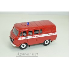 12079-1-УСР УАЗ-39099 комби пожарная (пластик крашенный) красный