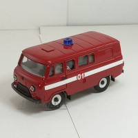 12079-2-УСР УАЗ-39099 комби пожарная, таблетка (пластик крашенный), красный