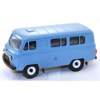 10000-1-УСР УАЗ-3962 автобус, голубой