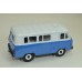 УАЗ-3962 автобус двухцветный (пластик крашенный), белый/голубой