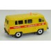 УАЗ-3962 автобус аварийная служба (пластик крашенный), желтый