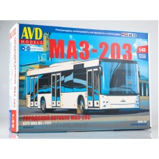 4045-КИТ Сборная модель МАЗ-203 автобус