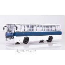 Ikarus-260 автобус бело-синий