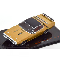 529CLC-IX PLYMOUTH GTX Runner 1971 Gold Metallic/Black